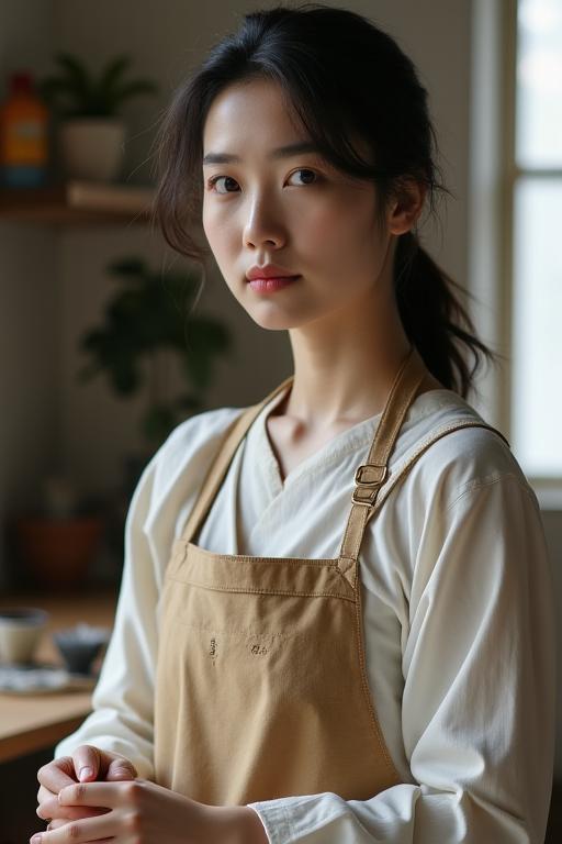아름 아틀리에의 창립자이자 수석 장인 조아름의 인물 사진